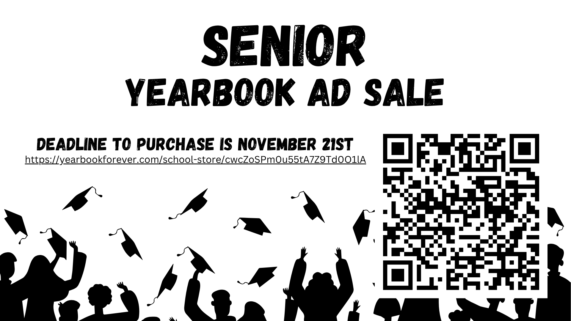 Senior Yearbook Ad Sale